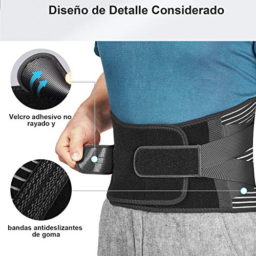 FREETOO Cinturón Lumbar para Hombre y Mujer