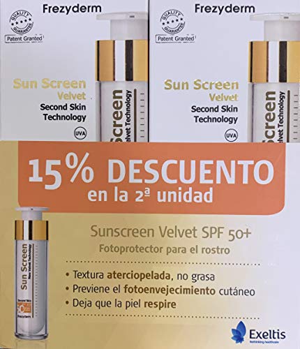 FREZYDERM SUN SCREEN VELVET FACE 50ML SPF 50 PACK