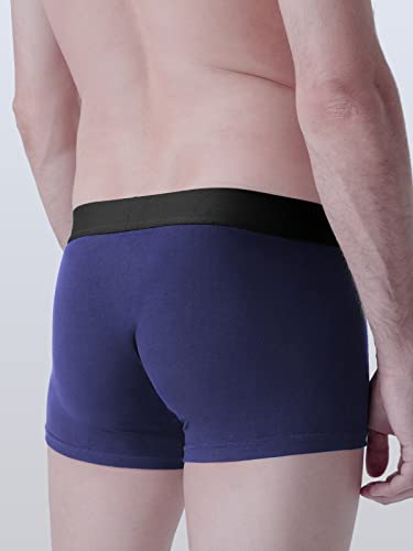 Fullluwaa Bóxer (Pack de 12) Hombre Algodón Calzoncillos-L