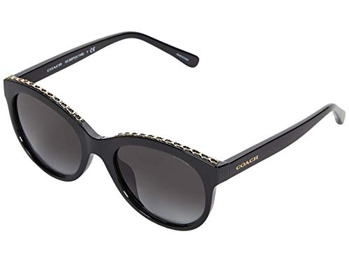 Gafas de Sol Coach HC 8297U Black/Grey Shaded 52/19/140 mujer