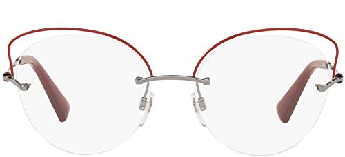 Gafas de Vista Valentino BUTTERFLY VA 1015 RED RUTHENIUM 53/17/140 mujer