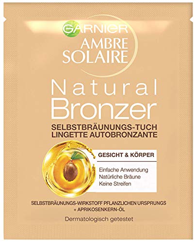 Garnier ambre solaire - Natural, toallas, 1 pc