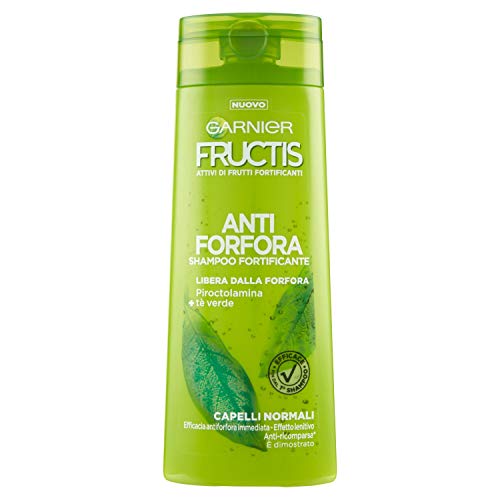 Garnier Fructis - Champú anticaspa para cabello normal, 250 ml