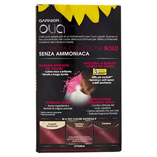 Garnier Olia Bold Colorazione permanente senza amoniaca 4.26 Viola Intenso