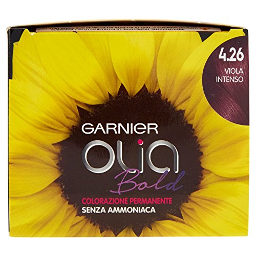 Garnier Olia Bold Colorazione permanente senza amoniaca 4.26 Viola Intenso