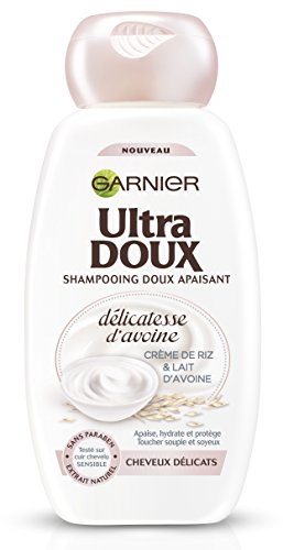 Garnier Original Remedies Champú delicado cabello, Pack de 3 x 250ml