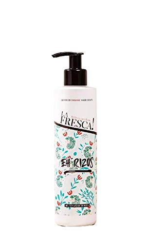 Gel fijador térmico Eh Rizos aporta brillo y movimiento. Con extractos ecológicos, naturales y veganos. - 250 ml.