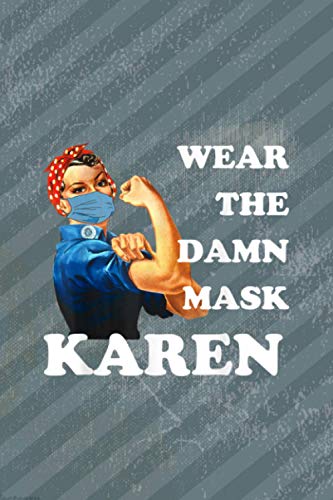 Getting Things Done Planner - Wear The Damn Mask Karen Funny Social Distancing Meme Saying