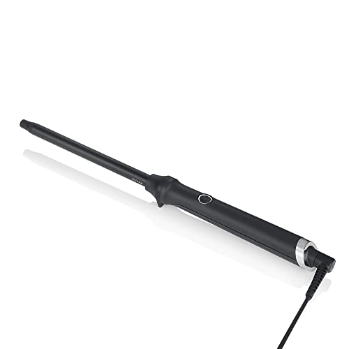 ghd curve thin - Rizador de pelo profesional fino para crear rizos muy definidos, tecnología con calentador PTC 185º, color negro