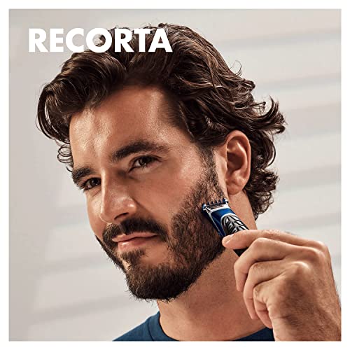 Gillette Styler Multiusos Maquinilla de Afeitar Hombre, Perfiladora + 3 Cabezales