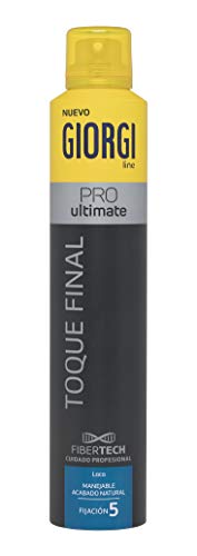 Giorgi Line - Laca Pro Ultimate Toque Final, Laca Manejable de Acabado Natural, Fijación 5 - 300 ml