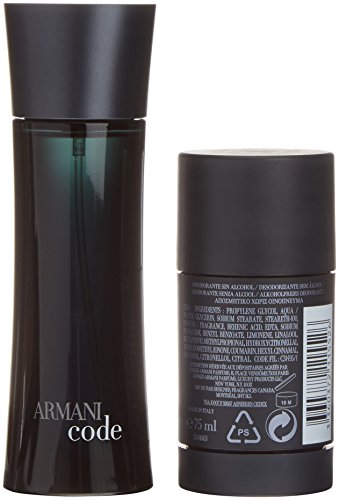 Giorgio Armani Black Code Eau De Toilette Pour Homme 75Ml + Desodorante 75Gr.