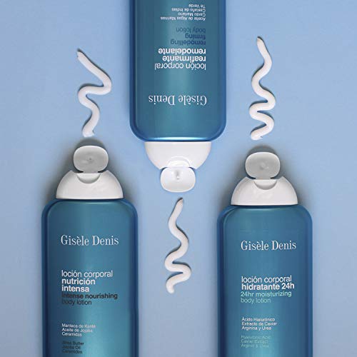 GISÈLE DENIS - Loción Corporal Reafirmante Remodelante, Crema de Cuerpo, Hidratante, 400 ml