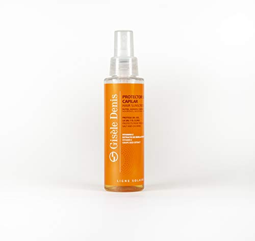 GISÈLE DENIS - Protector Solar Capilar en Spray, Cuidado del Cabello, Pelo Liso y Rizado, Vitamina E para el Pelo, 100 ml