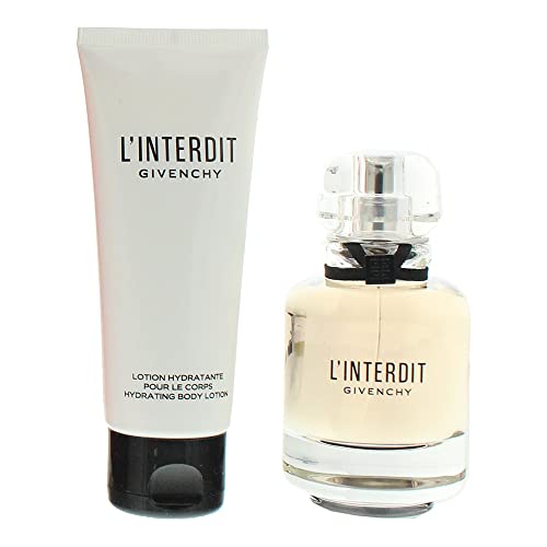 Givenchy L'interdit - Juego de Eau de Parfum, 50 ml + L'Interdit Loción Corporal 75 ml) 125 ml (paquete de 1)