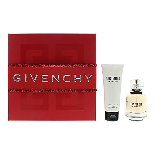 Givenchy L'interdit - Juego de Eau de Parfum, 50 ml + L'Interdit Loción Corporal 75 ml) 125 ml (paquete de 1)