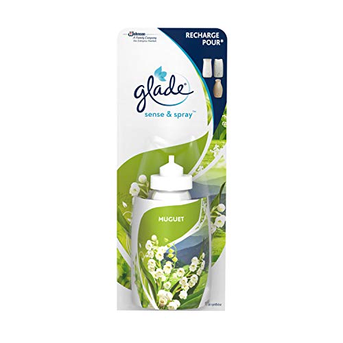 Glade by brise sense & spray recarga para difusor Fraîcheur/ambientador en la casa aroma a mantener Cable de muguete 18 ml – juego de 2