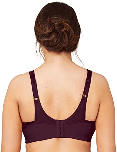 Glamorise MagicLift Active Support Bra Wirefree #1005 Sujetador, Vino, 115C para Mujer