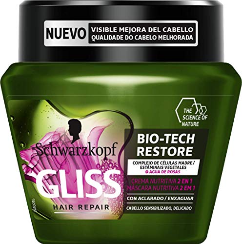 Gliss - Crema Nutritiva 2en1 Biotech - 300ml