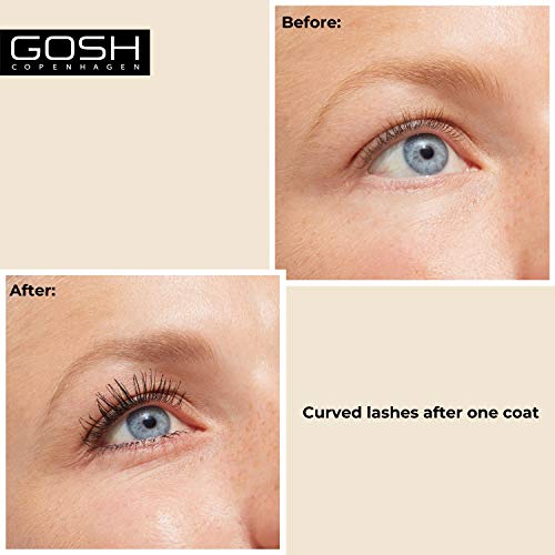 Gosh CATCHY EYES mascara waterproof #001-black 8 ml