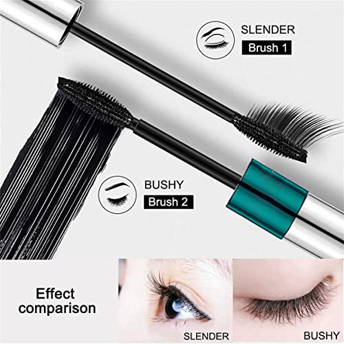 Guanwou Lash Cosmetics Vibely Mascara, Thrive Mascara Liquid Lash Extensions, Thrive Cosmetics Mascara for Natural Lengthening and Thickening Effect, No Clumping Superstrong Mascara for Long-Lasting