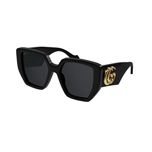 Gucci Gafas de sol GG0956S 003 Gafas de sol Mujer color Negro gris tamaño de lente 54 mm