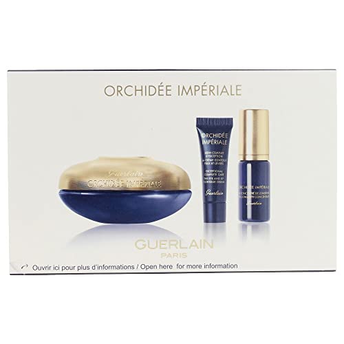 Guerlain orchidee imperiale crema 50ml + contorno de ojos 5ml + serum 5ml