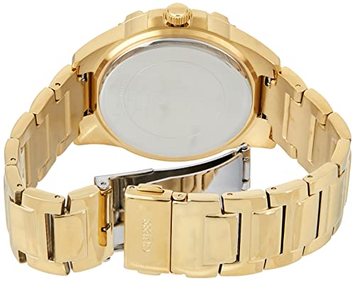 Guess Reloj Analógico para Mujer de Cuarzo con Correa en Acero Inoxidable W1156L2