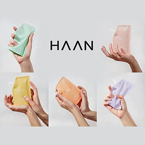 HAAN Desinfectante de Manos | BOLSA DE RECARGA para Dispensador HAAN | 100 ml | Desinfectante Hidratante con Aloe Vera | Antiséptico | Verbena