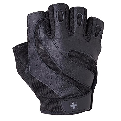Harbinger Pro Weight Lifting Glove, Guantes Unisex, Negro (Black), M