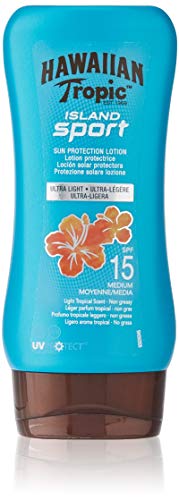 Hawaiian Tropic SPF 15 Island Sport Loción bronceadora