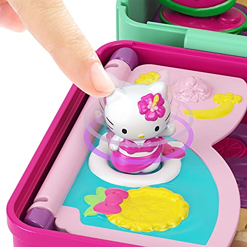 Hello Kitty Set de juego de lápices con diseño de sandía con muñecos y accesorios de juguete (Mattel GVC40)