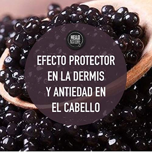 Hello Nature Black Caviar Champú Fortalecedor y Nutritivo - 300 ml