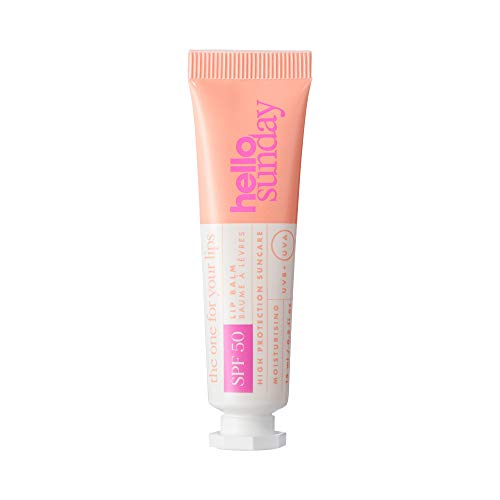 hello sunday | Bálsamo labial hidratante enriquecido con manteca de karité SPF 50, 50 ml