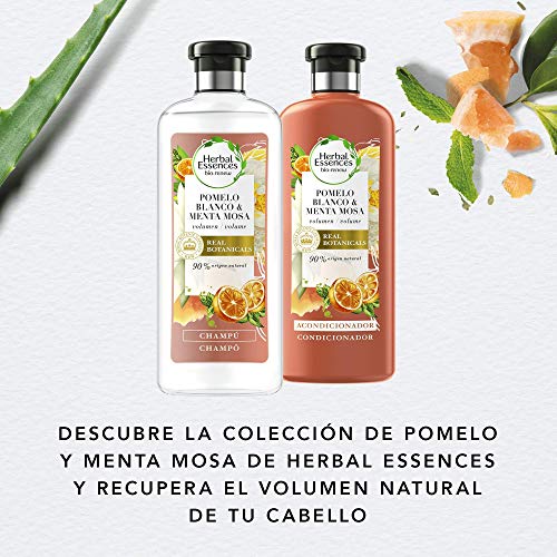 Herbal Essences bio:renew Pomelo Blanco Y Menta Mosa Volumen Champú, En Colaboración Con El Real Jardín Botánico De Kew 6 x 250