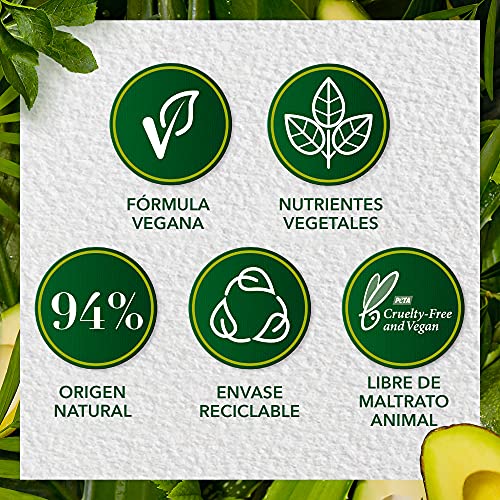 Herbal Essences Sin sulfatos ni Siliconas Paquete Champú + Acondicionador + Mascarilla Aloe y Aguacate, Ingredientes Naturales