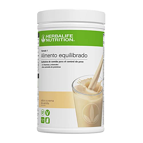 Herbalife batidos para adelgazar - Batidos sustitutivos de comida - Batidos Herbalife - Batidos proteinas - herbalife formula - productos herbalife - batido herbalife (Crema de vainilla 780 g)