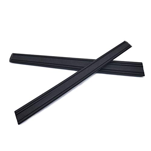 HKUCO Negro Juego de patas de silicona de repuesto para Oakley Crosslink Pitch Gafas de sol Kit de goma