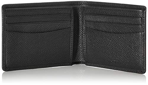 Hugo Boss Signature_6 CC, Accesorio de Viaje-Billetera para Hombre, Negro1, One Size