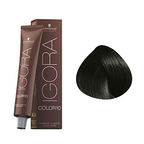 Igora Color10 Coloración Permanente en Crema para el Cabello 3-0 - 60 ml.