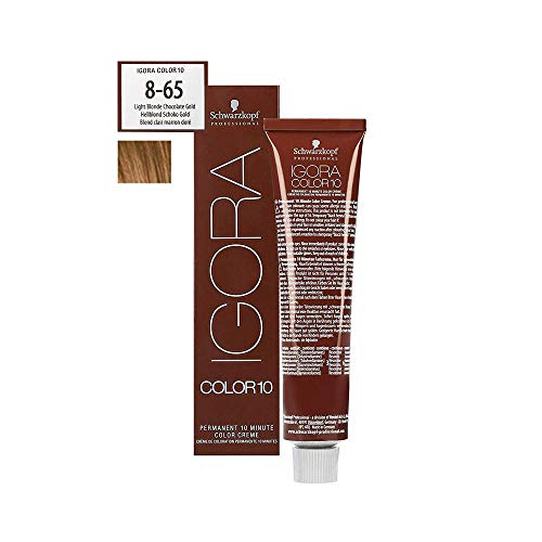 Igora Color10 Coloración Permanente en Crema para el Cabello 8-65 - 60 ml.