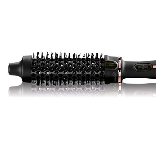 Imetec Bellissima Cepillo Térmico My Pro Magic Style Brush P2 30, cabello liso de efecto natural u ondulado duradero, 30 mm de diámetro, tecnología de iones, revestimiento cerámico, multivoltaje