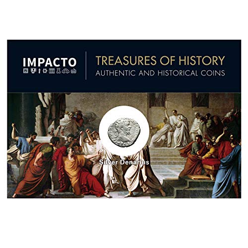 IMPACTO COLECCIONABLES Moneda Antigua Originale. El Dinero de Roma. Los Denarios de Plata del Imperio Romano