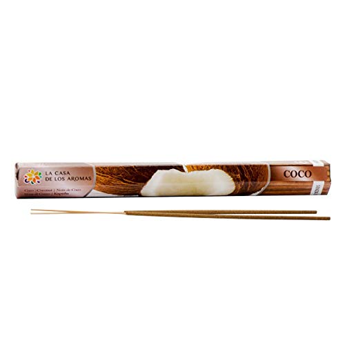 Incienso Coco 120 Varillas (Pack 6 Sticks) | La casa de los Aromas