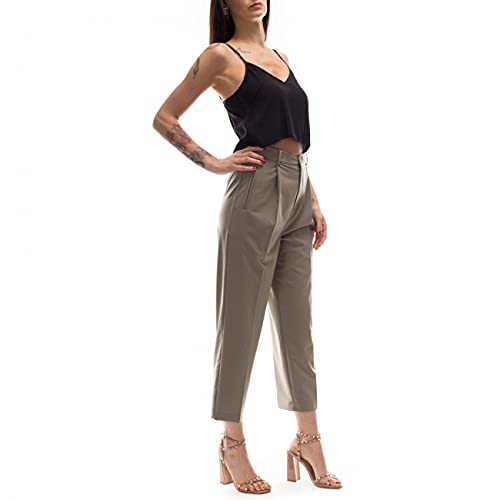 ISABELLE BLANCHE Pantalones Gaucho Verde Militar Verde S