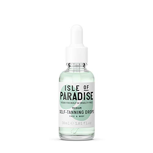 Isle of Paradise - Gotas autobronceadoras (30 ml, cara y cuerpo)