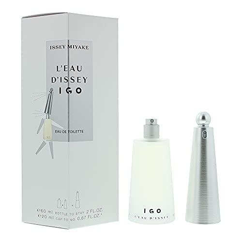 ISSEY MIYAKE L'EAU D'ISSEY IGO Eau DE Toilette 80ML Unisex Adulto, Negro, Estándar