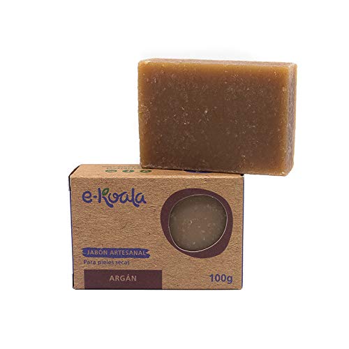 Jabón Artesanal de Argán con base de aceito de coco | Artesanal hecho a mano | 100gr…