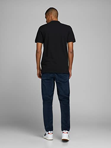 JACK & JONES Jjebasic Polo SS Noos, Negro (Black), XXL para Hombre