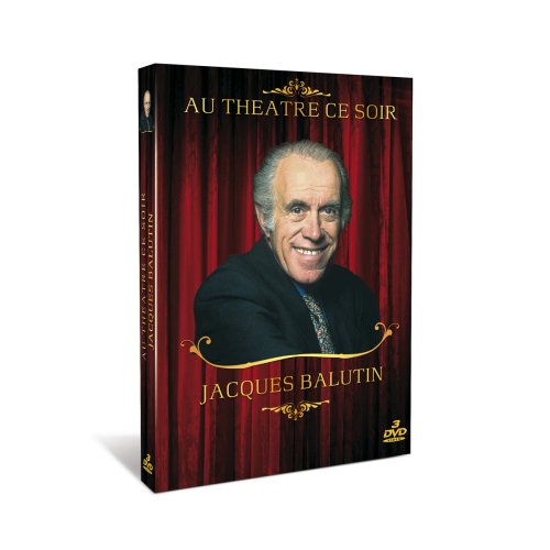 Jacques Balutin - Coffret - Au théâtre ce soir [Francia] [DVD]